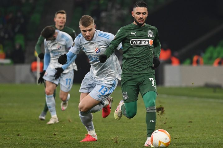 Stefan Ristovski i Remy Cabella (Krasnodar)/Foto REUTERS