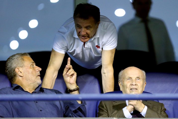 Milan Bandić, Zdravko Mamić i Mirko Barišić/Foto PIXSELL