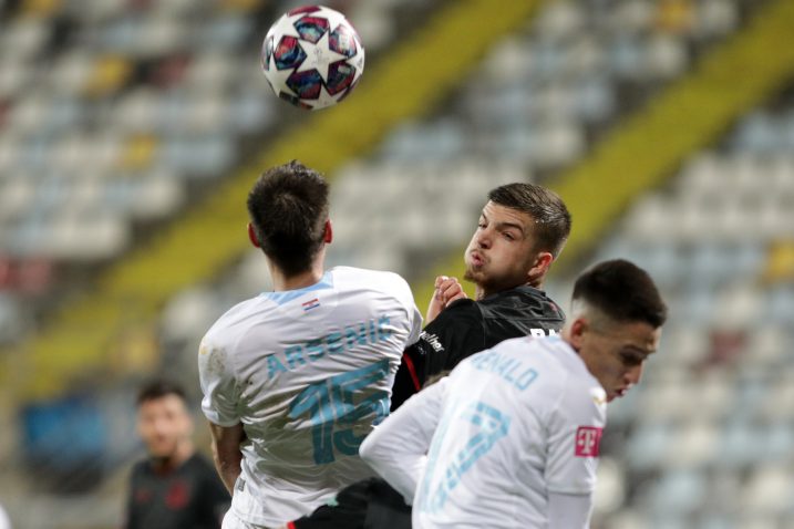 Zoran Arsenić i Luka Menalo tijekom posljednjeg ogleda protiv Gorice/Foto PIXSELL