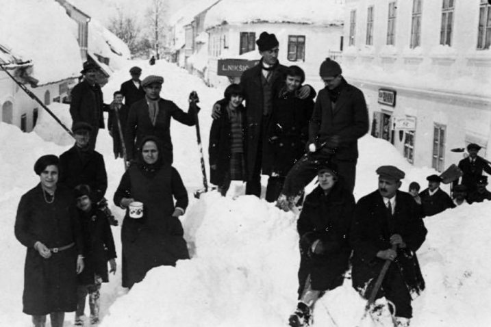 Rekordni snijeg u Lici 1929. godine