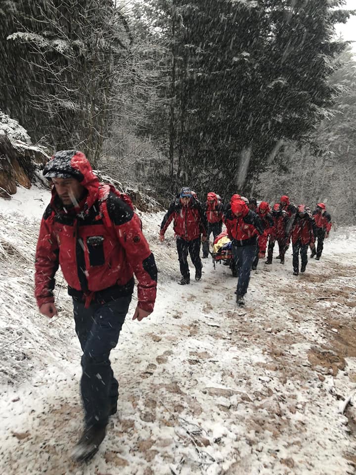 Spašavanje u Marković Rudinama / Foto HGSS