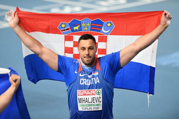 BRONČANA NAGRADA - Filip Mihaljević/FOTO: REUTERS