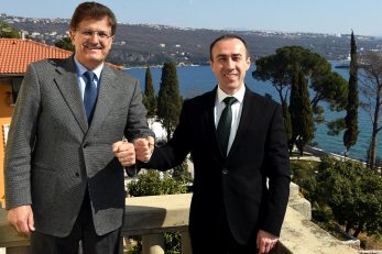 Gradonačelnik Ivo Dujmić primio je novog predsjednika Uprave LRH-a Vladimira Bošnjaka / Foto M. GRACIN