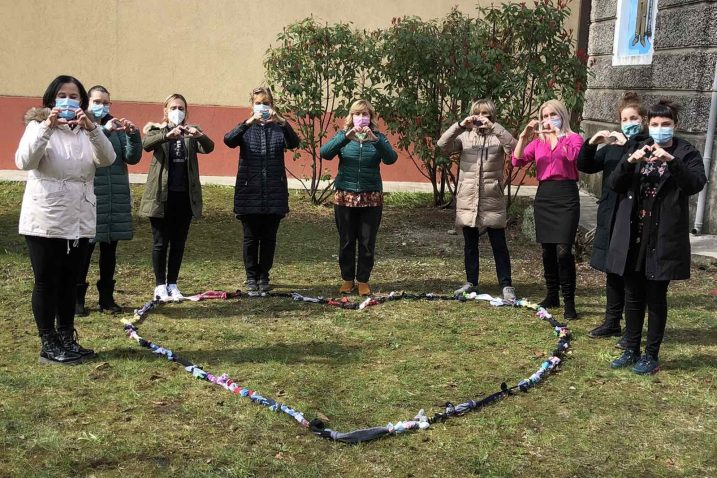 Lanac različitosti Škole za život Učeničkog doma Podmurvice