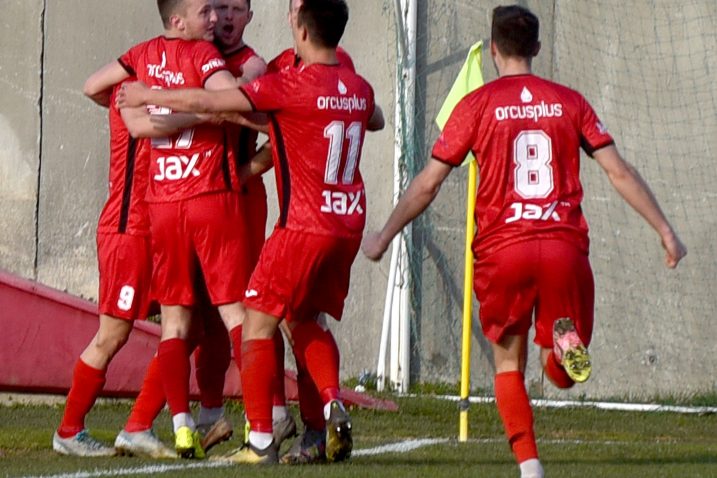 Radost Grobničana nakon pogotka/M. GRACIN