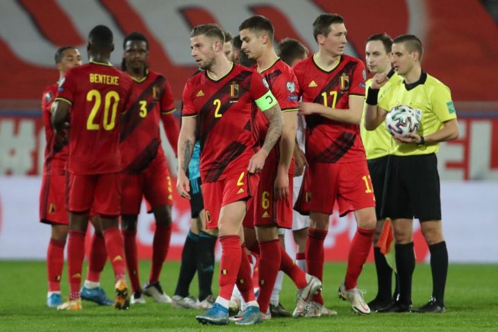 Nogometaši Belgije/Foto REUTERS