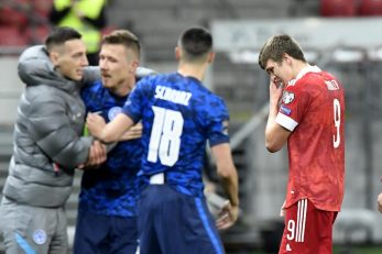 Slavlje Slovaka i tuga Rusa/Foto REUTERS