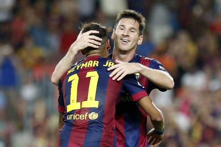 Leo Messi i Neymar/Foto REUTERS