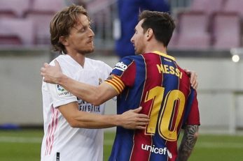 Luka Modrić i Leo Messi/Foto: REUTERS