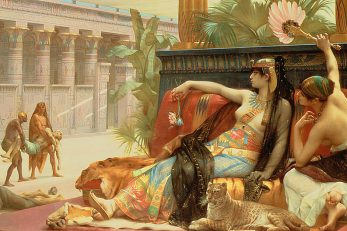 Kleopatra - ilustracija iz knjige