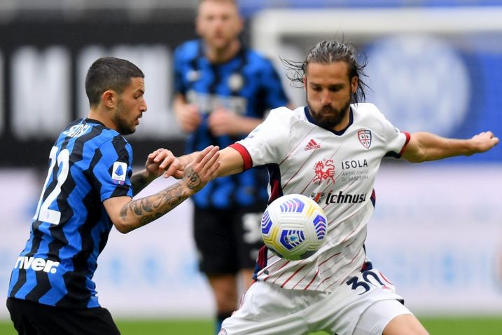 Leonardo Pavoletti (Cagliari)/Foto REUTERS