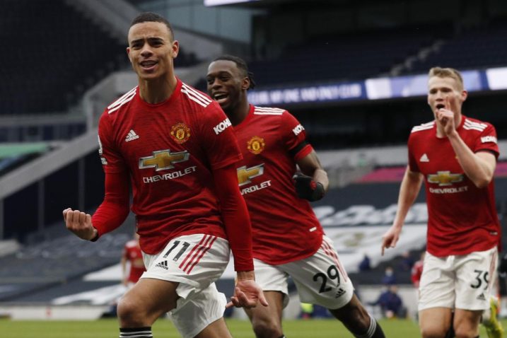 Mason Greenwood slavi pogodak/Foto: REUTERS