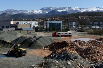 Industrijska zona na Kukuljanovu – uređenje komunalne infrastrukture / Foto Marko Gracin