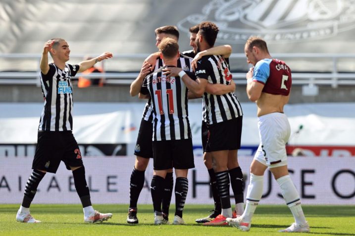 Slavlje igrača Newcastlea/Foto: REUTERS