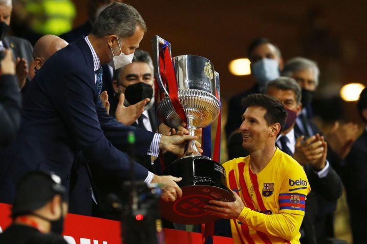 Kapetan Messi s novim trofejem/Foto REUTERS