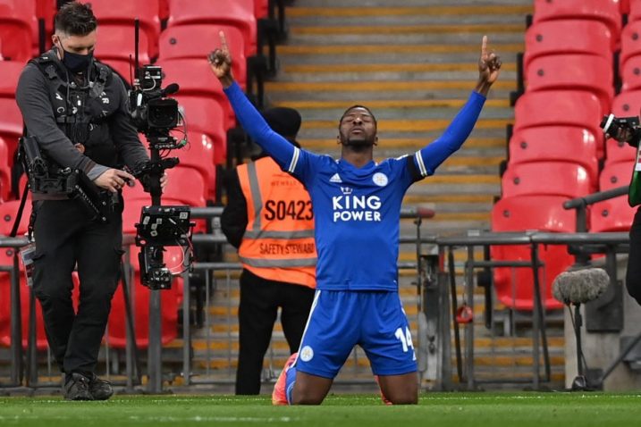 Kelechi Iheanacho slavi pogodak/Foto: REUTERS