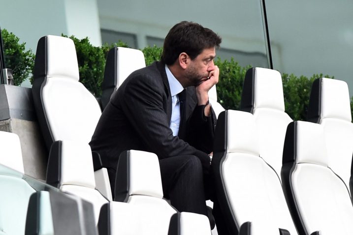 Predsjednik Juventusa Andrea Agnelli/Foto REUTERS