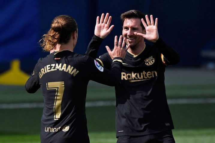 Antoine Griezmann i Leo Messi/Foto: REUTERS