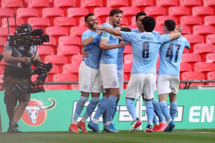 Slavlje igrača Manchester Cityja/Foto: REUTERS
