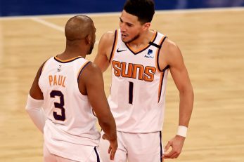 Chris Paul i Devin Booker/Foto: REUTERS