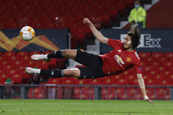 Edinson Cavani (Manchester United)/Foto REUTERS