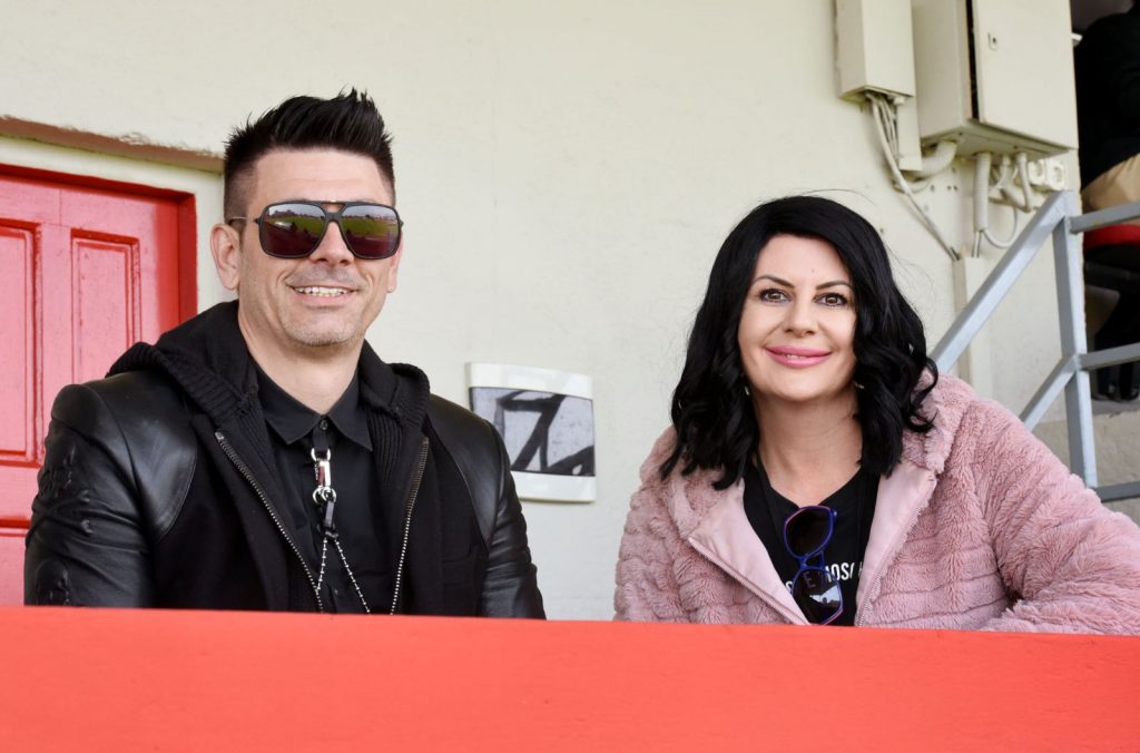 Predsjednik Saša Matijaš i Danijela Bradamante, članica klupskog IO-a