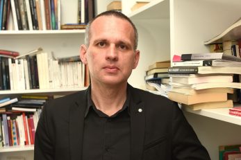 Dekan Filozofskoga fakulteta u Rijeci Aleksandar Mijatović / Foto Marko Gracin