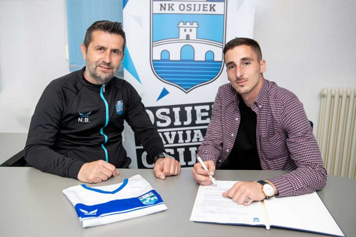 Nenad Bjelica i Amer Hiroš/Foto: NK Osijek