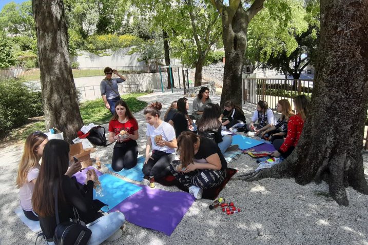 Učenici u projektu »p. s. Pokreni solidarnost« / Foto Facebook Moje mjesto pod suncem