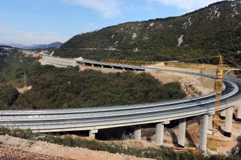 Dionica autoceste Hreljin-Križišće snimljena pred završetak radova / Foto arhiva NL