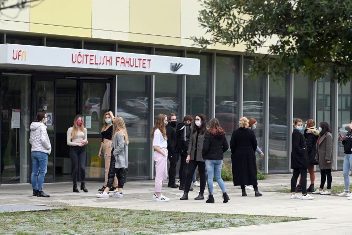 Učiteljski fakultet ponudio je 120 mjesta za upis u prvu godinu studija / Foto V. KARUZA