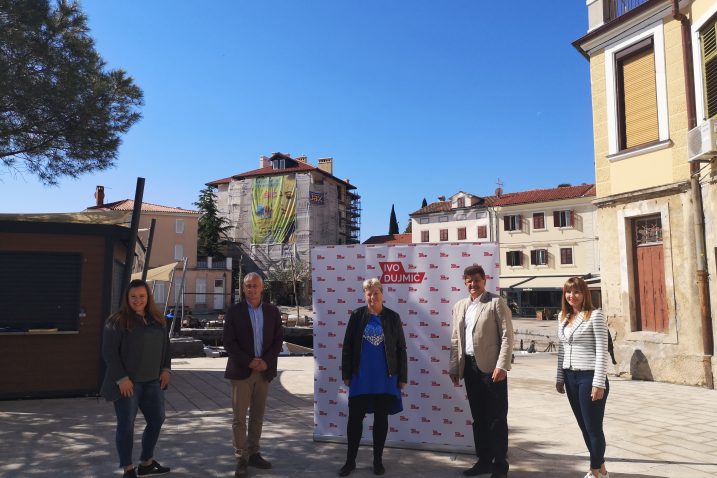 Sandra Kinkela, Emil Priskić, Katarina Srdoč, Ivo Dujmić i Vera Aničić u Voloskom / Foto A. KUĆEL ILIĆ