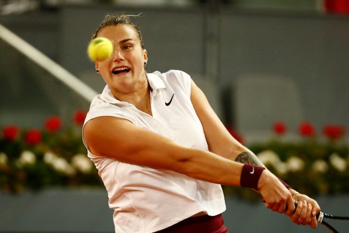 Arina Sabalenka/Foto REUTERS