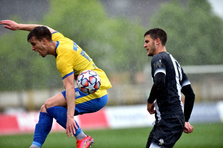 Marijan Jukičić (desno) je pocrvenio u Zaprešiću/Foto Arhiva NL