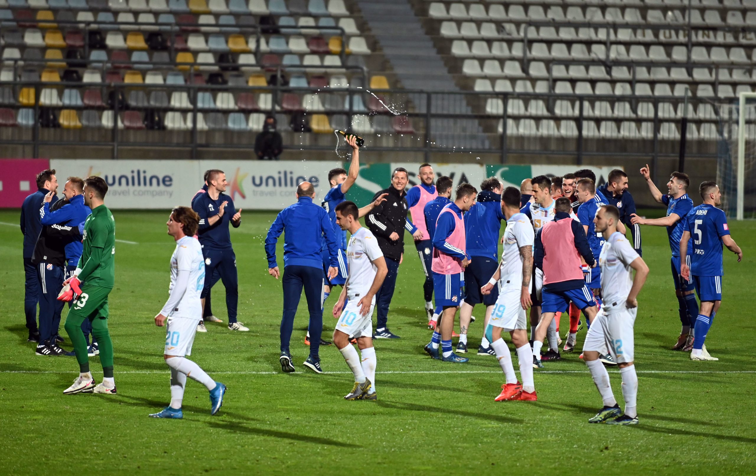 KRAJ: Dinamo - Rijeka 3:1, Dinamo školski riješio ispit pred Ligu prvaka,  Vlasenko zabio utješni gol za Rijeku