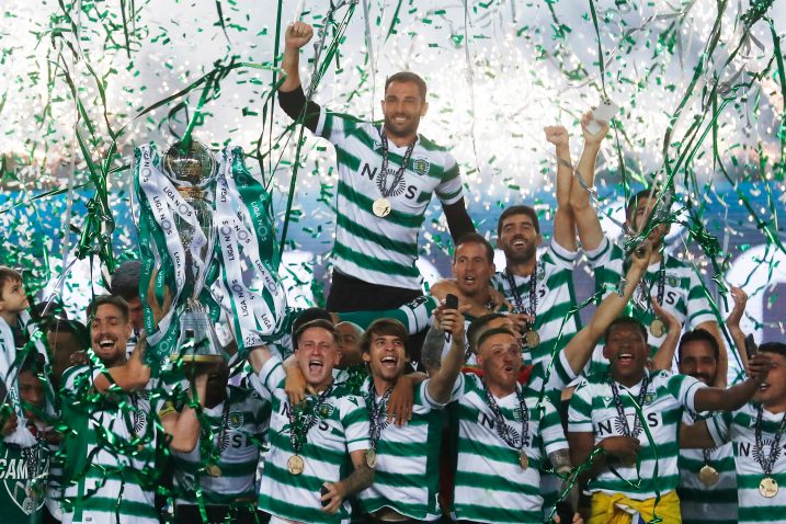 Igrači lisabonskog Sportinga/Foto REUTERS