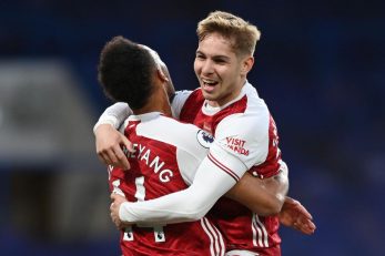 Emile Smith Rowe i Pierre-Emerick Aubameyang/Foto: REUTERS