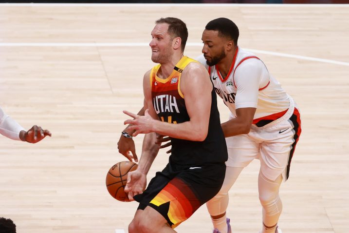 Bojan Bogdanović i Norman Powell/Foto REUTERS