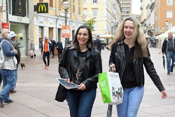 Marina Manganaro i Vanesa Ujčić Ožbolt / Foto Vedran Karuza