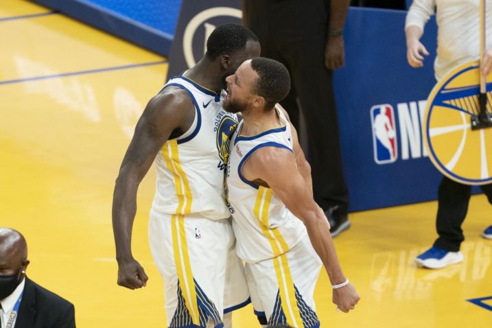 Steph Curry i Draymond Green/Foto: REUTERS