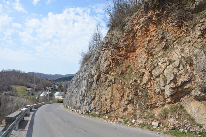 Dio prometnice na lokaciji Jama / Foto M. KRMPOTIĆ