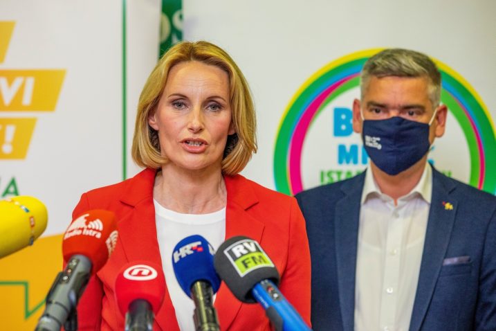 Boris Miletic i Elena Puh Belci / Photo: Srecko Niketic/PIXSELL