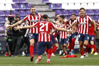 Slavlje igrača Atletico Madrida/Foto: REUTERS