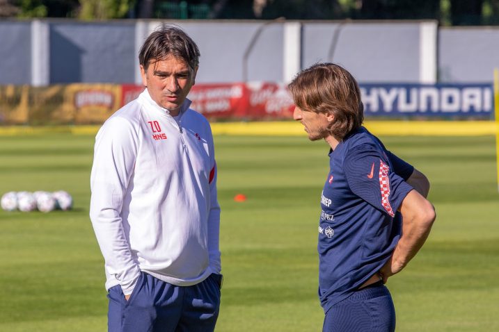 Zlatko Dalić i Luka Modrić/Foto PIXSELL