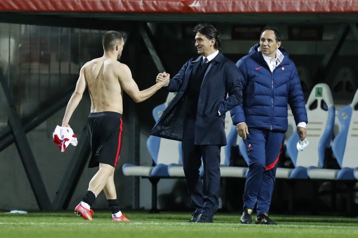 Mateo Kovačić i Zlatko Dalić/Foto PIXSELL