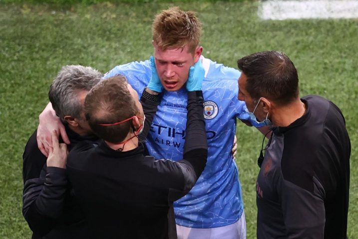 Nezgodna ozljeda - Kevin De Bruyne/Foto REUTERS