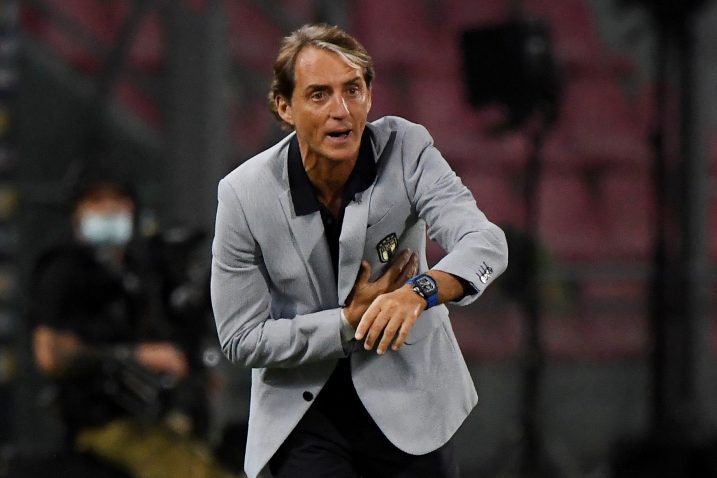 PROBUDIO AZZURRE - Roberto Mancini/Foto REUTERS