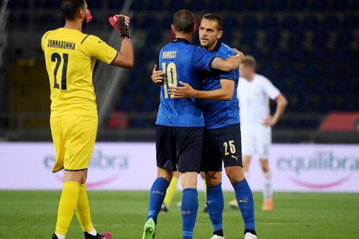 Rafael Toloi i Leonardo Bonucci/Foto REUTERS