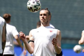 Gareth Bale na treningu/Foto: REUTERS