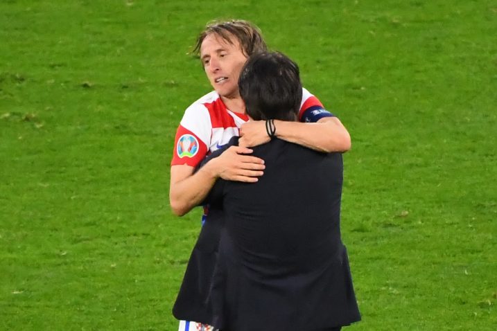 Luka Modrić i Zlatko Dalić/Foto REUTERS